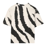 The Marc Jacobs T-Shirt Girocollo tinta unita con Stampe Panna per Bambino W60638 PANNA THE MARC JACOBS 