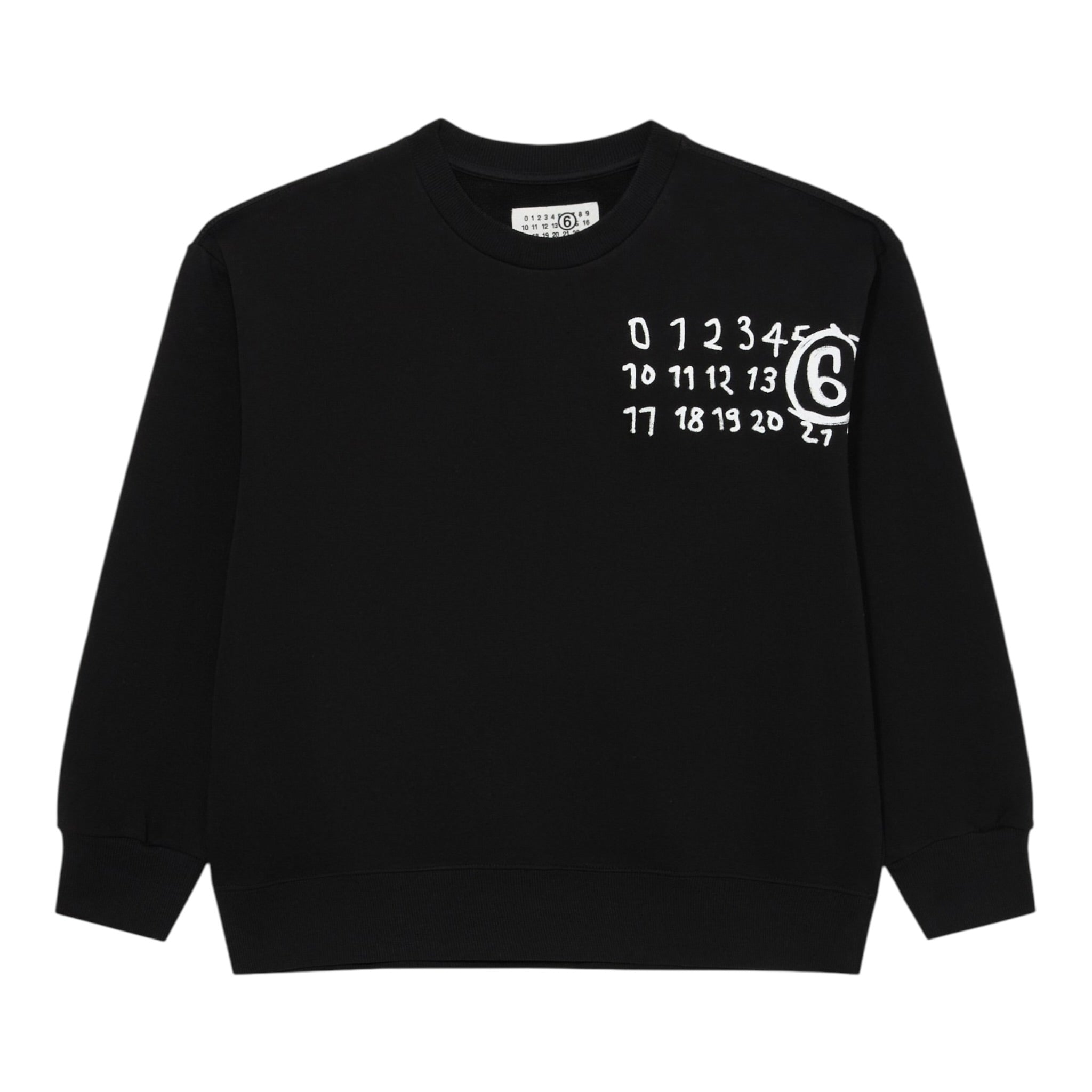 The North Face Felpa Chiusa Girocollo tinta unita con Logo Nero per Bambina M60896X NERO THE NORTH FACE 