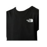 The North Face T-Shirt Girocollo tinta unita con Logo Nero per Bambino NF0A87T4JK3 NERO THE NORTH FACE 