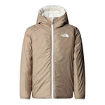 The North Face Giubbino Bicolore Reversibile con Cappuccio Beige/Bianco per Bambino NF0A88UEQLI BEIGE/BIANCO THE NORTH FACE 