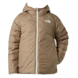 The North Face Giubbino Bicolore Reversibile con Cappuccio Beige/Bianco per Bambino NF0A88UEQLI BEIGE/BIANCO THE NORTH FACE 