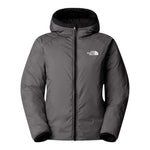 The North Face Giubbino Reversibile con Zip E Cappuccio Nero/Grigio per Bambina NF0A88UEW00 NERO/GRIGIO THE NORTH FACE 