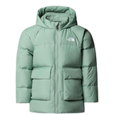The North Face Giubbino tinta unita con Logo Verde per Bambino NF0A88VFBQ1X VERDE THE NORTH FACE 