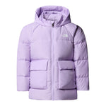 The North Face Giubbino tinta unita con Cappuccio Lilla per Bambina NF0A88VFQZI LILLA THE NORTH FACE 