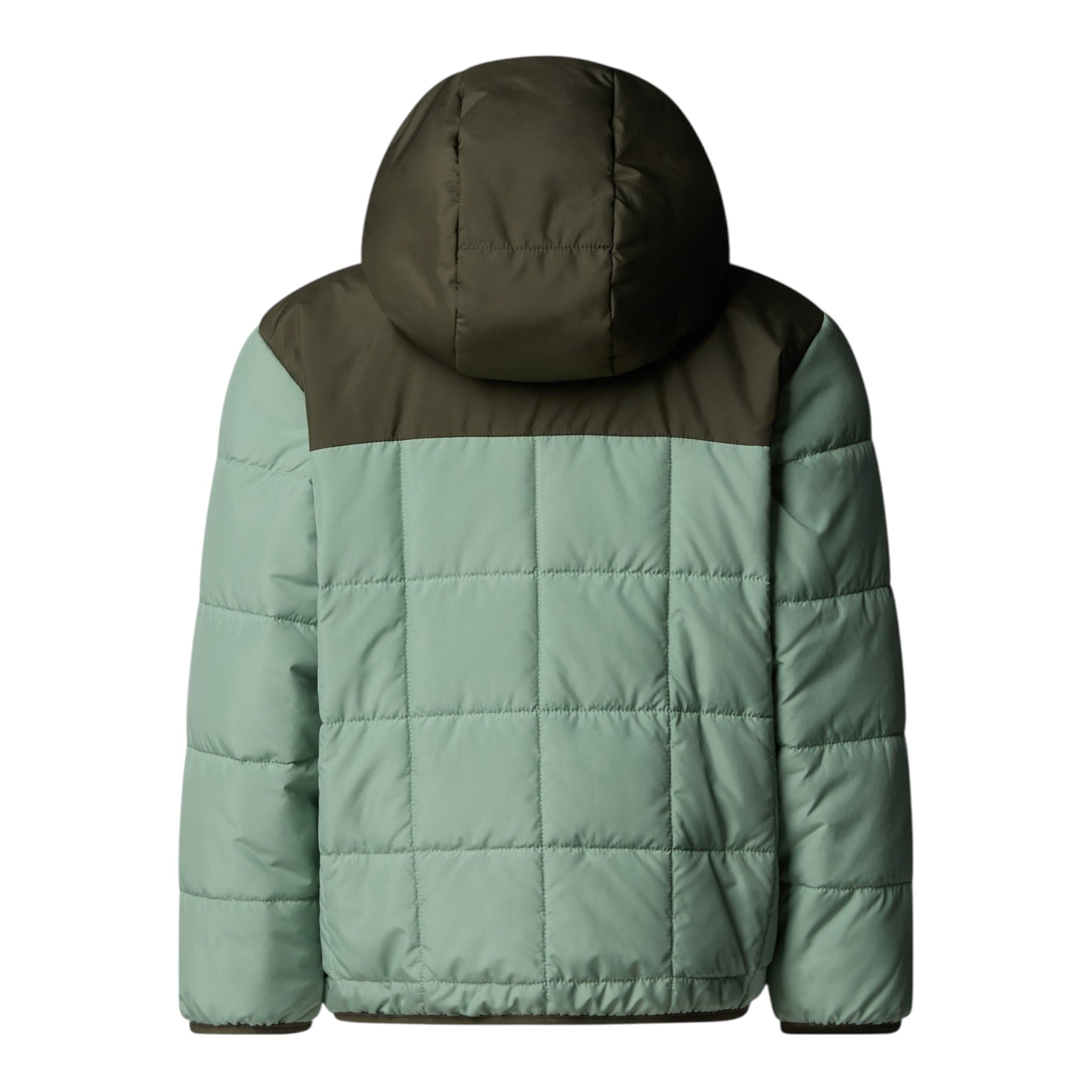 The North Face Giubbino Reversibile Tinta Jnita Verde per Bambino NF0A88VHDI2 VERDE THE NORTH FACE 