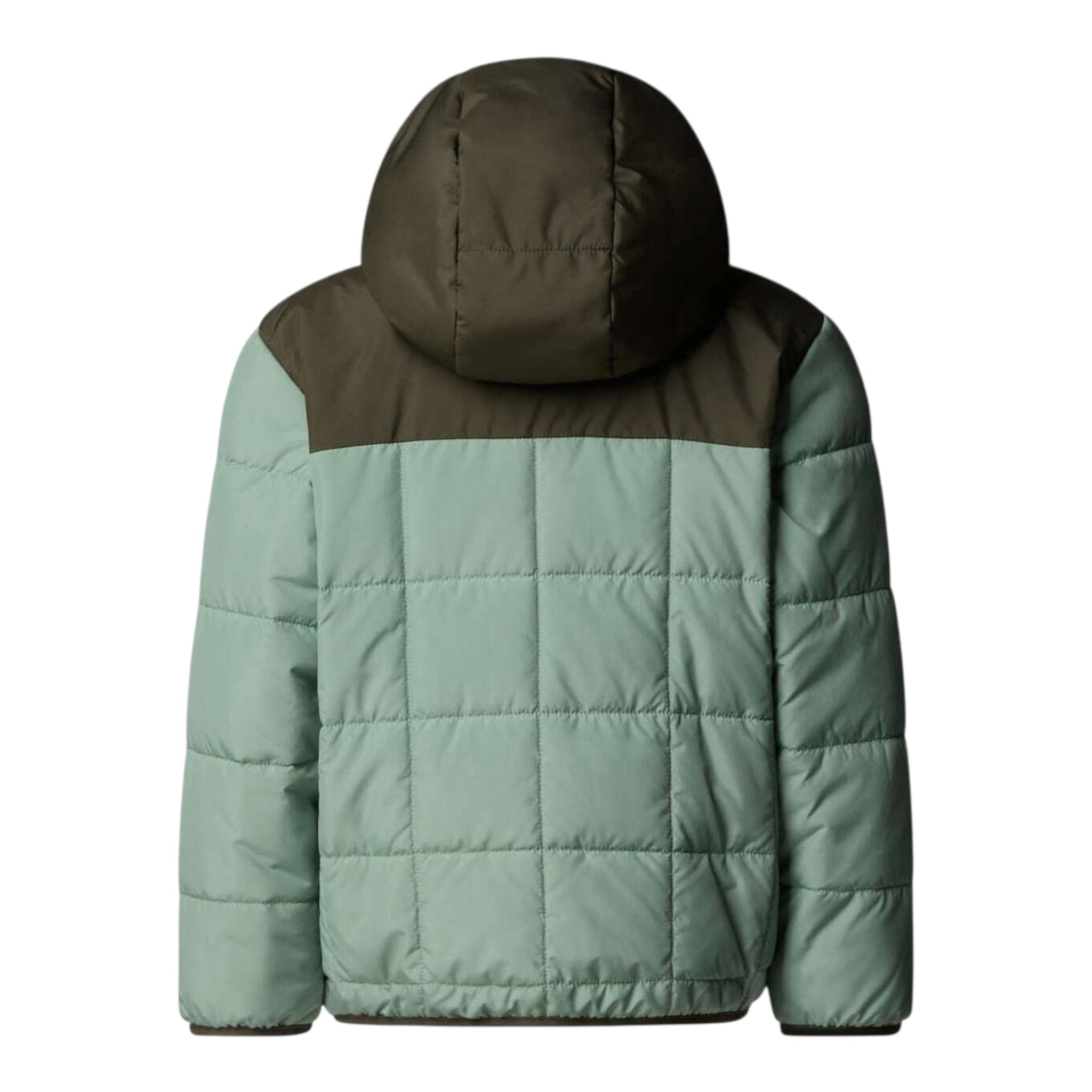 The North Face Giubbino Reversibile Tinta Jnita Verde per Bambino NF0A88VHDI2X VERDE THE NORTH FACE 