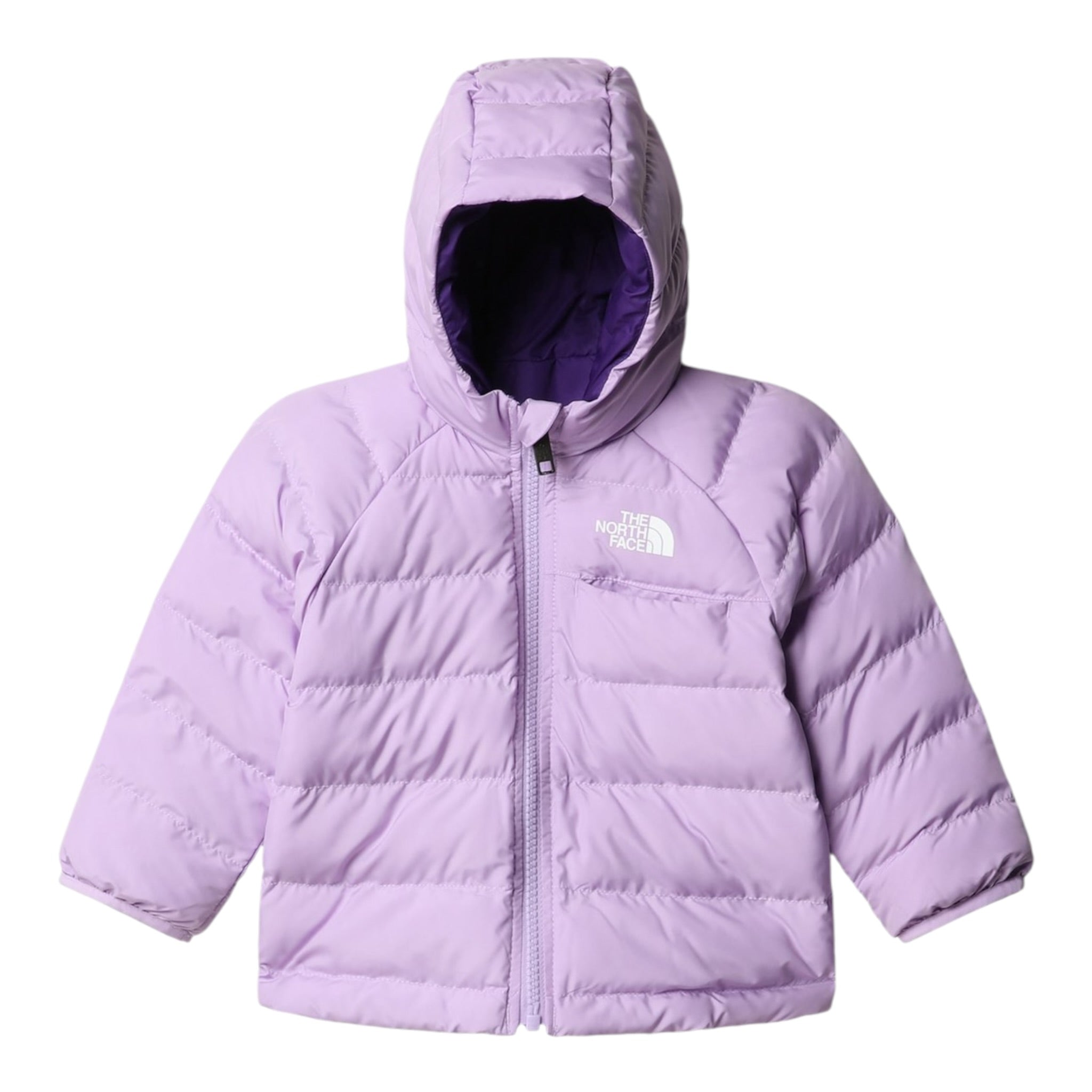 The North Face Giubbino Reversibile Bicolore Lilla/Viola per Bambina NF0A88VJQZIX LILLA/VIOLA THE NORTH FACE 