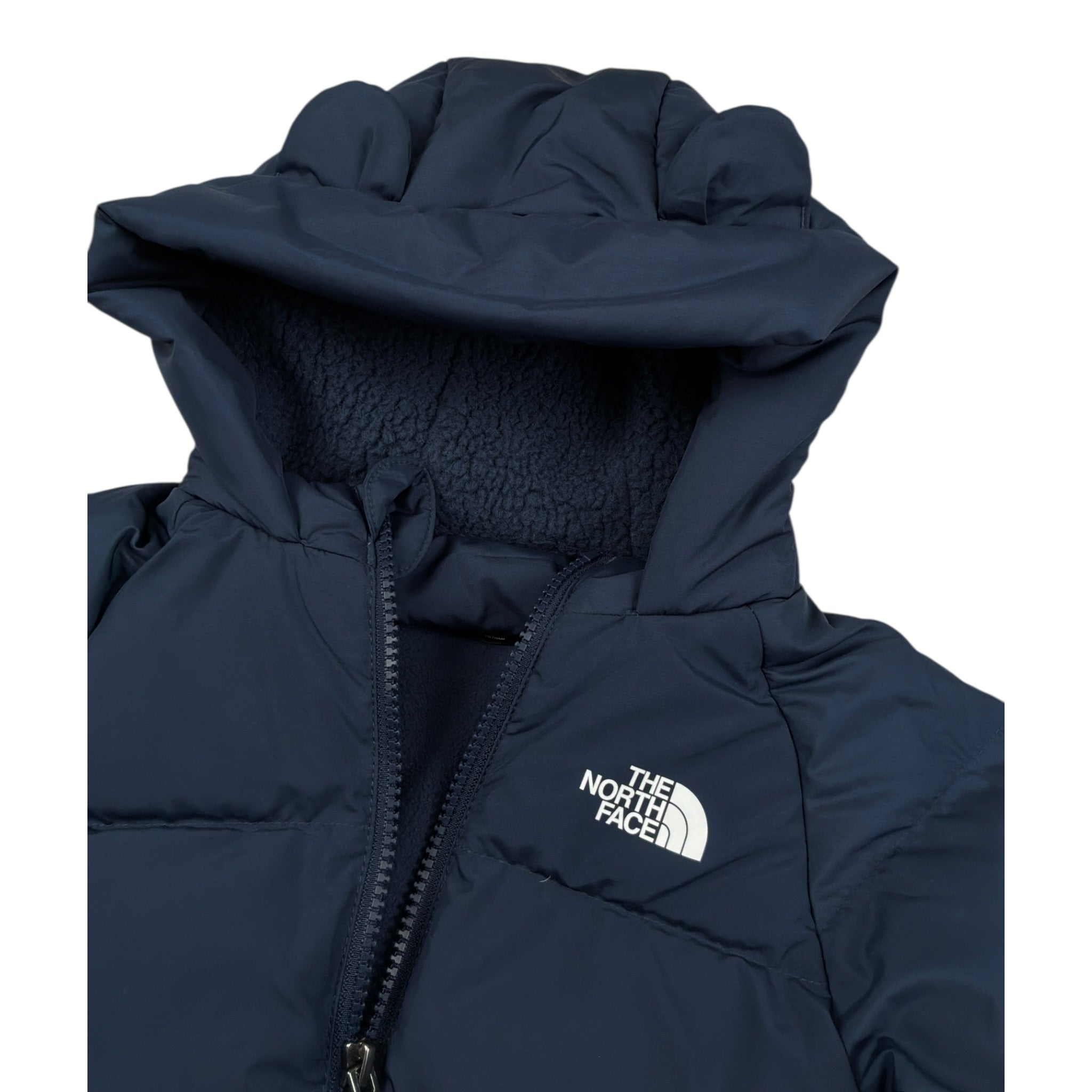 The North Face Giubbino tinta unita con Cappuccio Blu per Neonato NF0A88W29F4 BLU THE NORTH FACE 