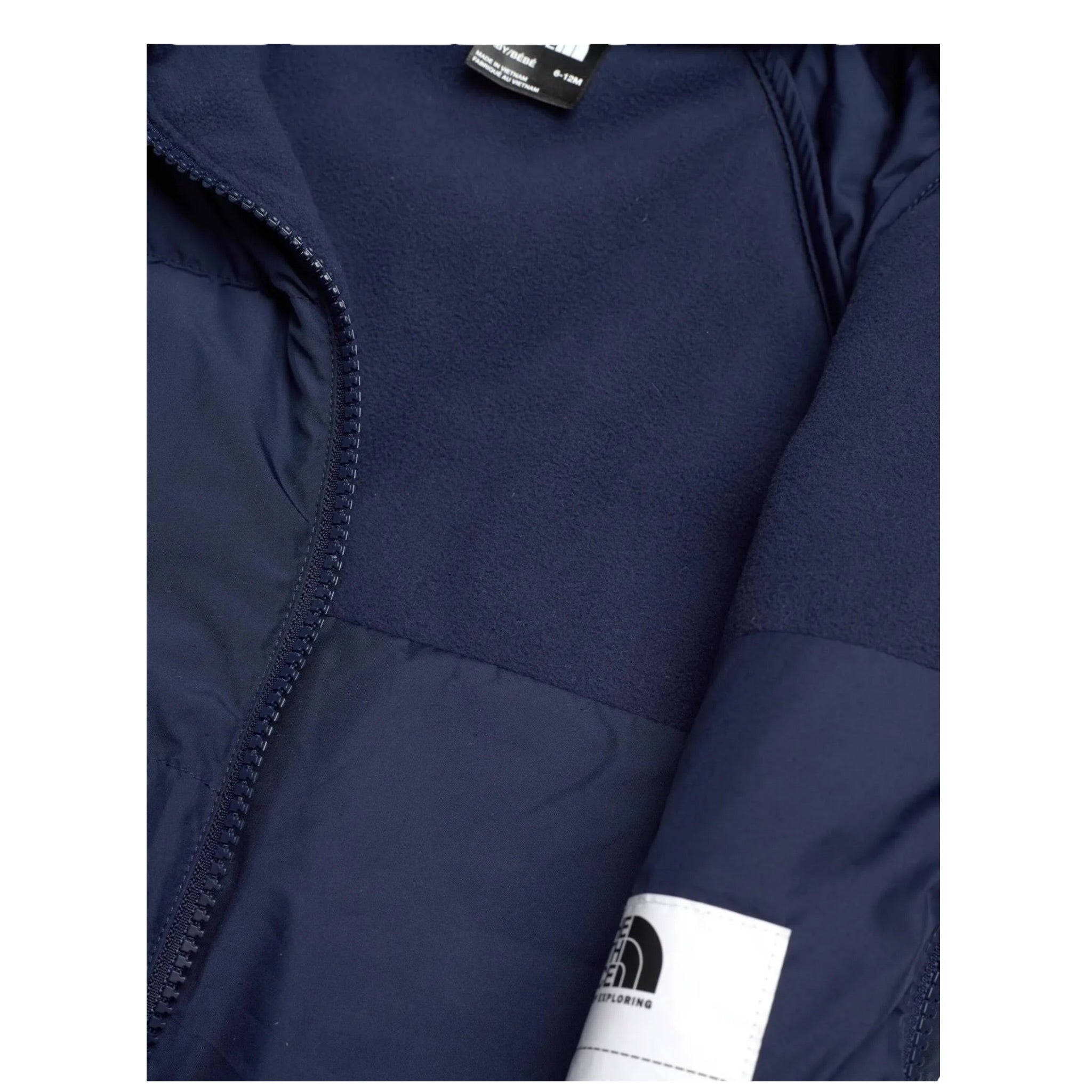 The North Face Giubbino tinta unita con Cappuccio Blu per Neonato NF0A88W29F4XX BLU THE NORTH FACE 