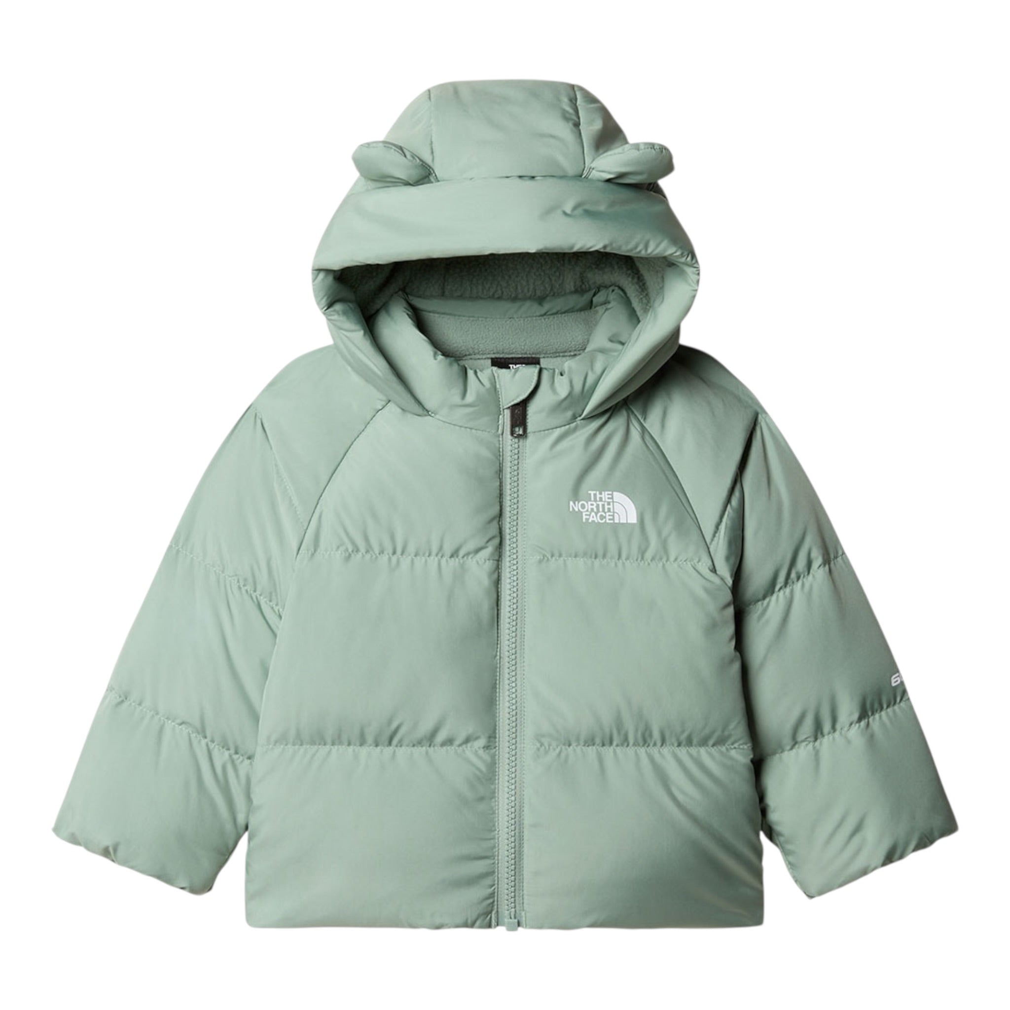 The North Face Giubbino tinta unita con Cappuccio Verde per Neonato NF0A88W2BQ1 VERDE THE NORTH FACE 