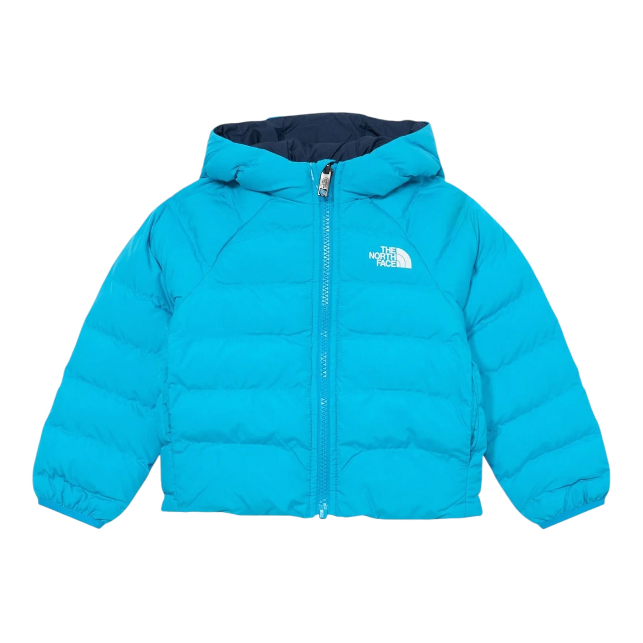 The North Face Giubbino Reversibile Bicolore Azzurro/Blu per Neonato NF0A88W3D7RX AZZURRO/BLU THE NORTH FACE 