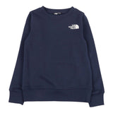 The North Face Felpa Chiusa Girocollo tinta unita Blu per Bambino NF0A89H7DIA BLU THE NORTH FACE 