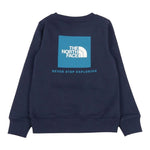 The North Face Felpa Chiusa Girocollo tinta unita Blu per Bambino NF0A89H7DIA BLU THE NORTH FACE 