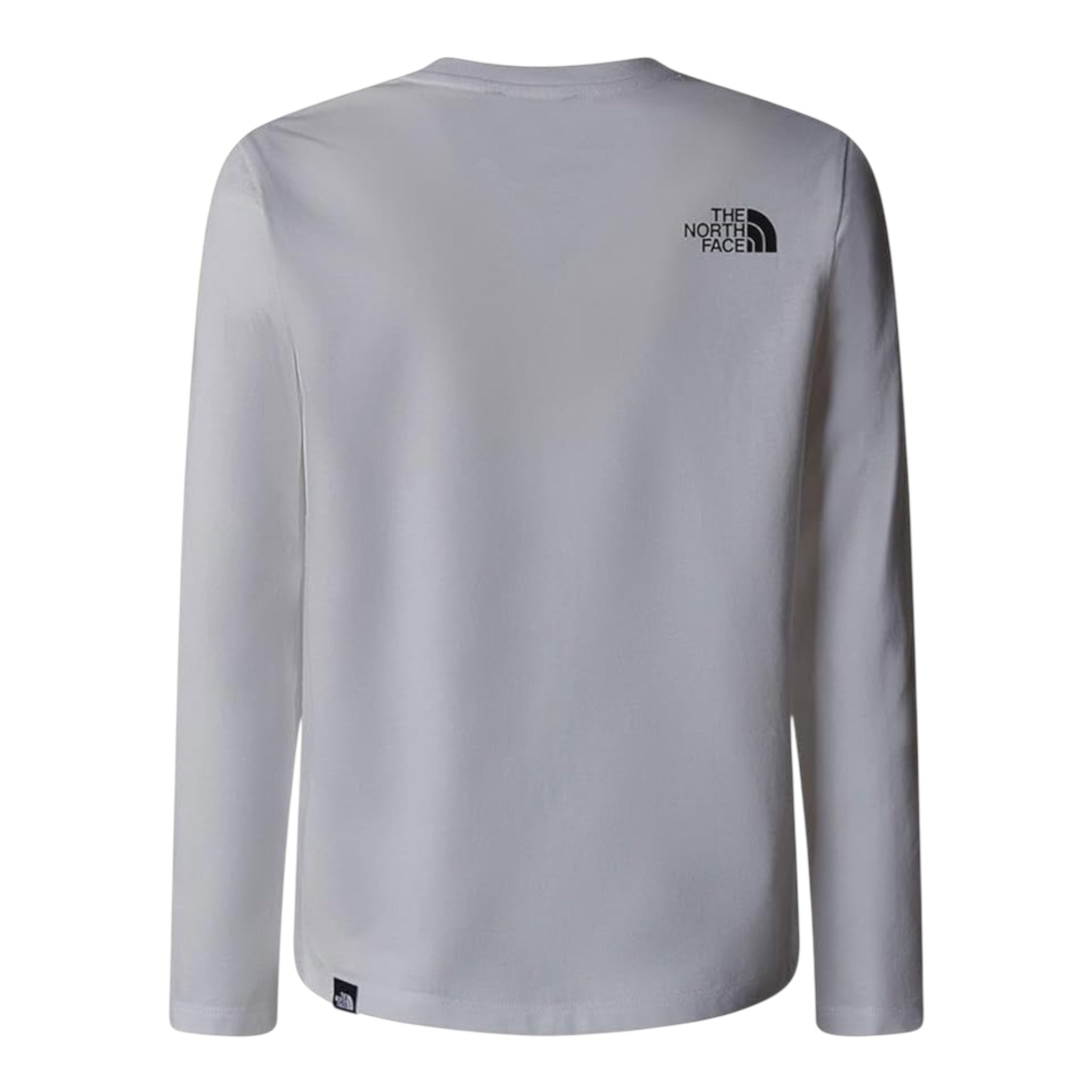 The North Face Shirt Girocollo tinta unita con Logo Bianco per Bambino NF0A89J2FN4 BIANCO THE NORTH FACE 