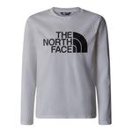 The North Face Shirt Girocollo tinta unita con Logo Bianco per Bambino NF0A89J2FN4 BIANCO THE NORTH FACE 