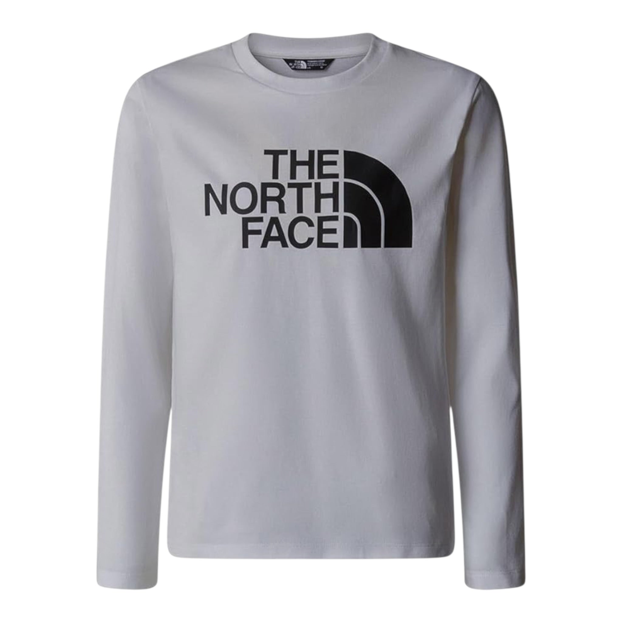 The North Face Shirt Girocollo tinta unita con Logo Bianco per Bambino NF0A89J2FN4 BIANCO THE NORTH FACE 