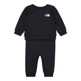 The North Face Completo 2Pz Felpa-Pantalone tinta unita Nero per Neonato NF0A8CV1JK2 NERO THE NORTH FACE 