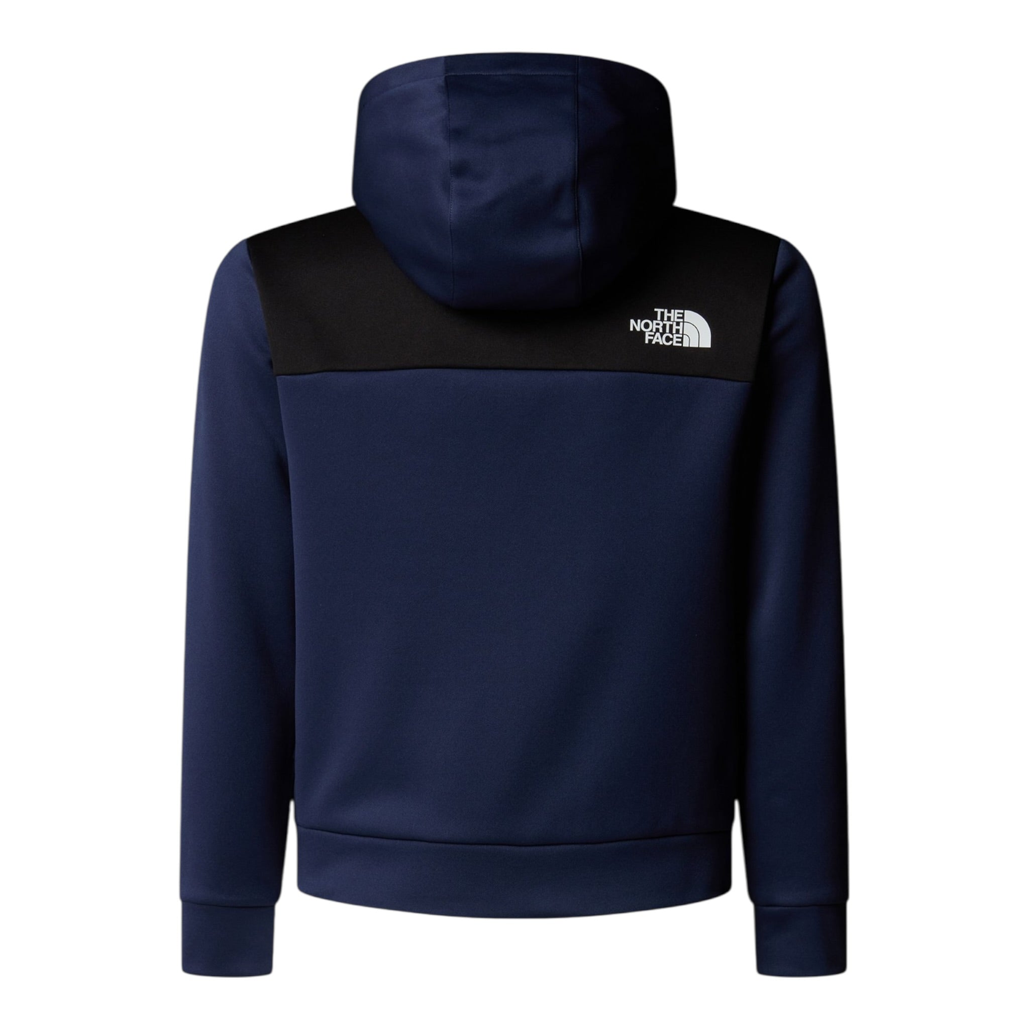 The North Face Felpa con Zip E Cappuccio tinta unita Blu per Bambino NF0A8EB68K2 BLU THE NORTH FACE 