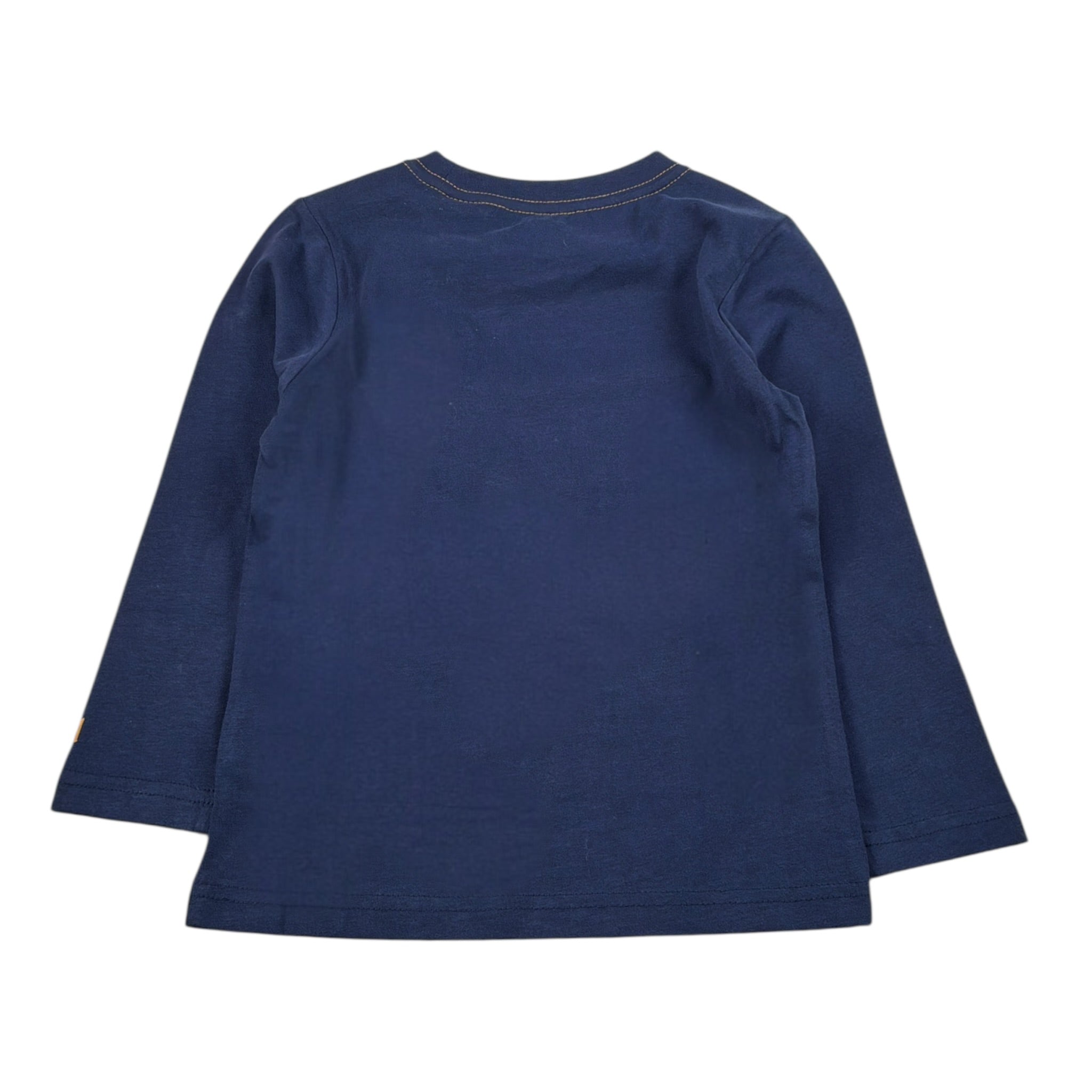 Timberland Shirt tinta unita con Stampa Blu per Bambino T25T35 BLU TIMBERLAND 