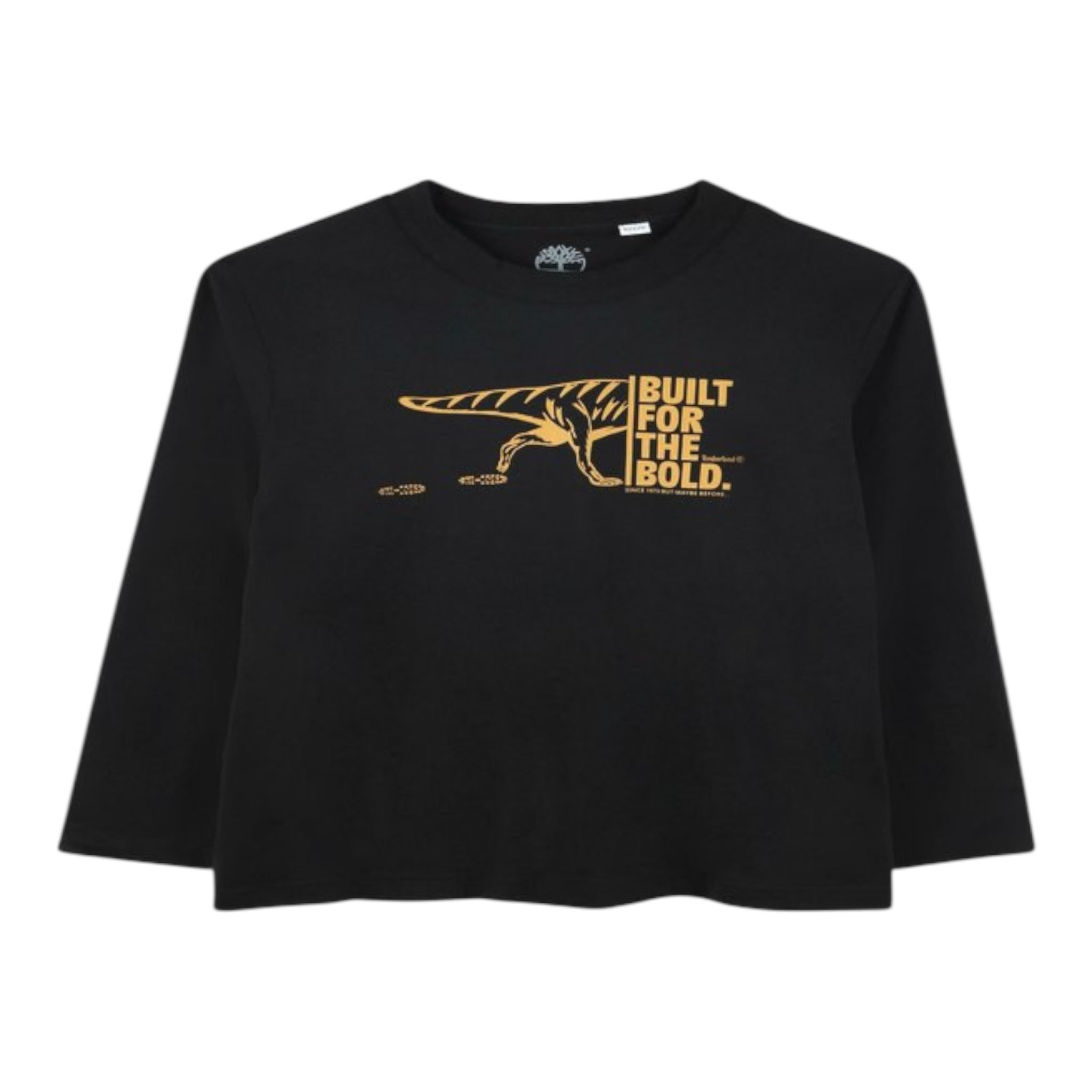 Timberland Shirt tinta unita con Stampa Nero per Bambino T60301 NERO TIMBERLAND 