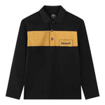 Timberland Polo Bicolore con Stampa Nero per Bambino T60309 NERO TIMBERLAND 
