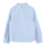 Timberland Camicia tinta unita con Logo Azzurro per Bambino T60519 AZZURRO TIMBERLAND 