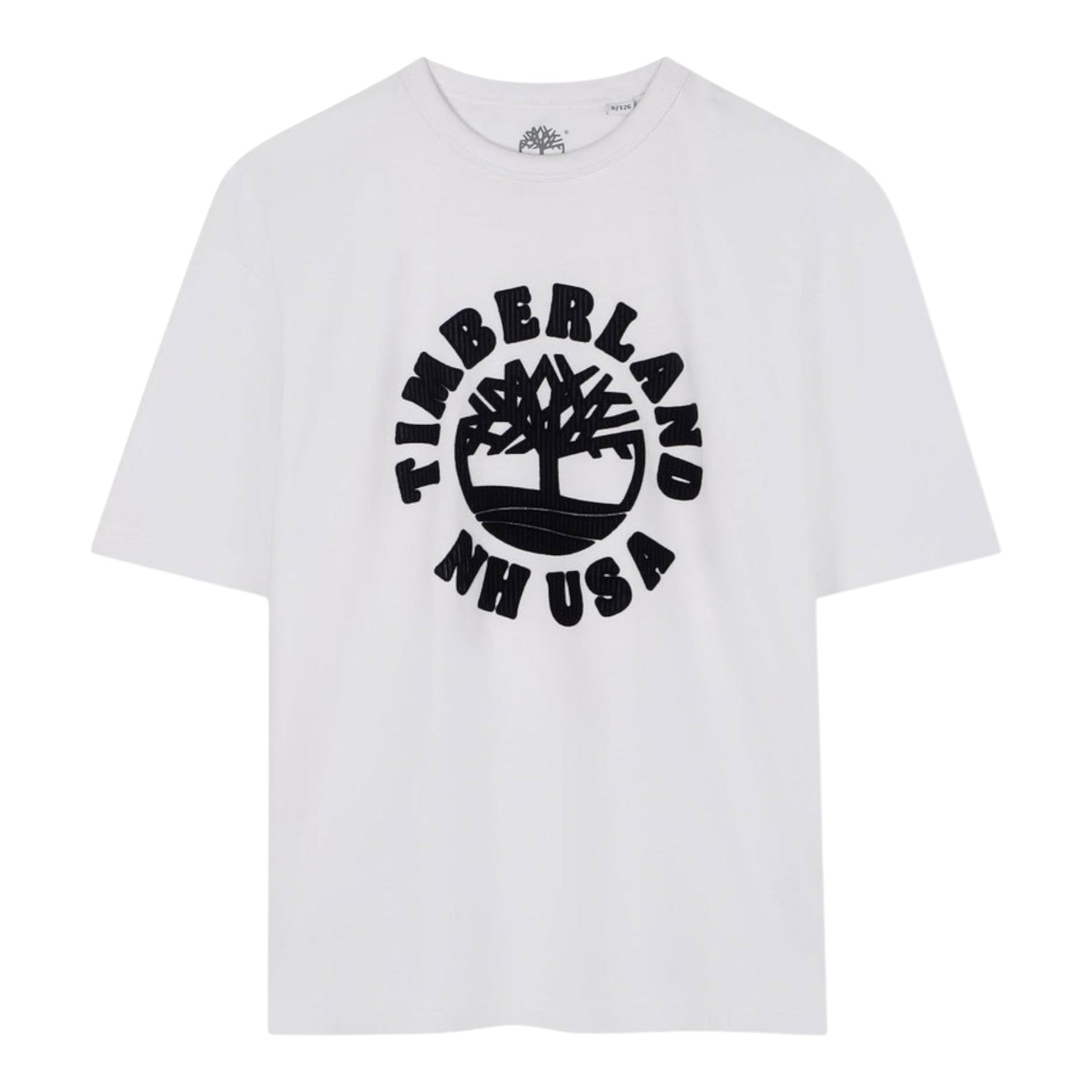 Timberland T-Shirt tinta unita con Stampa Bianco per Bambino T60532X BIANCO TIMBERLAND 