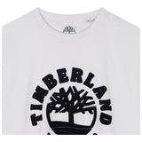 Timberland T-Shirt tinta unita con Stampa Bianco per Bambino T60532X BIANCO TIMBERLAND 