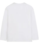 Timberland Shirt tinta unita con Stampa Bianco per Bambino T60538 BIANCO TIMBERLAND 