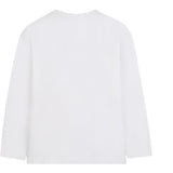 Timberland Shirt tinta unita con Stampa Bianco per Bambino T60538 BIANCO TIMBERLAND 