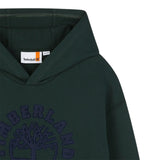 Timberland Felpa Chiusa con Cappuccio tinta unita Verde per Bambino T60548 VERDE TIMBERLAND 
