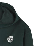 Timberland Felpa tinta unita con Zip E Cappuccio Verde per Bambino T60560X VERDE TIMBERLAND 