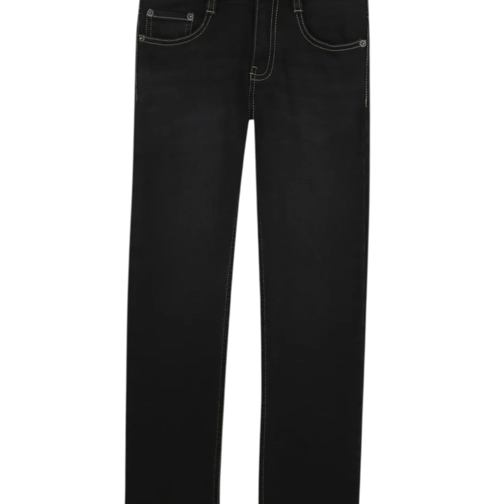 Timberland Jeans tinta unita con Cuciture In Contrasto Nero per Bambino T60570 NERO TIMBERLAND 