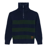 Timberland Maglia Bicolore con Collo Blu/Verde per Bambino T60571 BLU/VERDE TIMBERLAND 