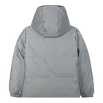 Timberland Giubbino Reversibile con Zip E Cappuccio Catalinfrangente Grigio per Bambino T60573 GRIGIO TIMBERLAND 