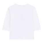 Timberland Shirt tinta unita con Stampa Bianco per Bambino T60584J BIANCO TIMBERLAND 
