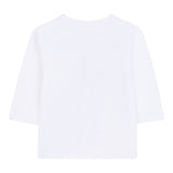 Timberland Shirt tinta unita con Stampa Bianco per Bambino T60584J BIANCO TIMBERLAND 