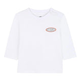 Timberland Shirt tinta unita con Stampa Bianco per Neonato T60587 BIANCO TIMBERLAND 