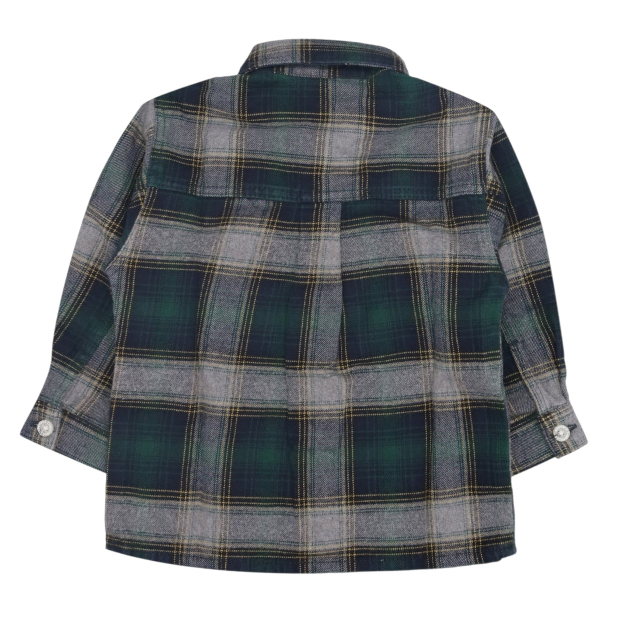 Timberland Camicia tinta unita con Fantasia A Quadri Verde per Bambino T60600XJ VERDE TIMBERLAND 