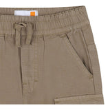 Timberland Pantalone tinta unita con Elastico In Vita Beige per Neonato T60602N BEIGE TIMBERLAND 