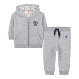 Timberland Completo 2 Pezzi Felpa-Pantalone tinta unita Grigio per Neonato T60606 GRIGIO TIMBERLAND 