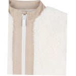 Timberland Giubbino Pelliccia tinta unita con Zip Bianco per Neonato T60608 BIANCO TIMBERLAND 
