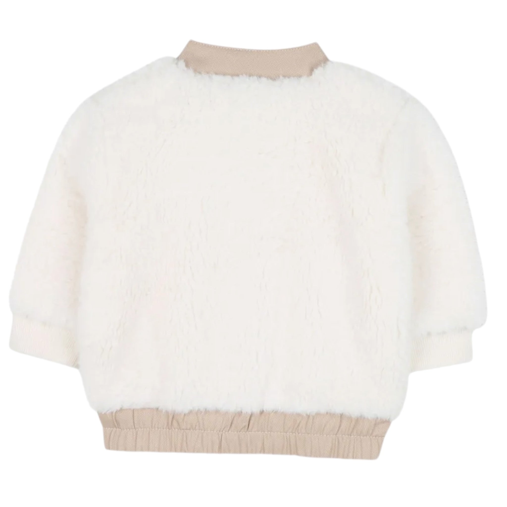 Timberland Giubbino Pelliccia tinta unita con Zip Bianco per Neonato T60608 BIANCO TIMBERLAND 