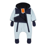 Timberland Eskimo tinta unita con Cappuccio Azzurro per Neonato T60611 AZZURRO TIMBERLAND 