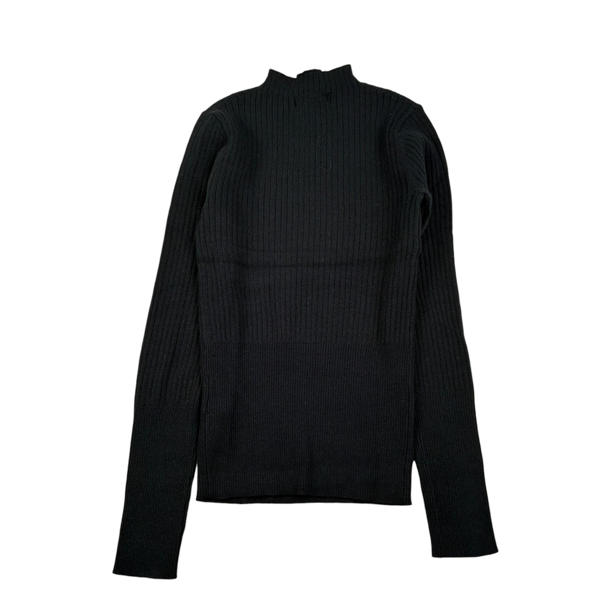 To Be Too Maglia tinta unita Mezzo Collo Nero per Bambina 414TF NERO TO be too 
