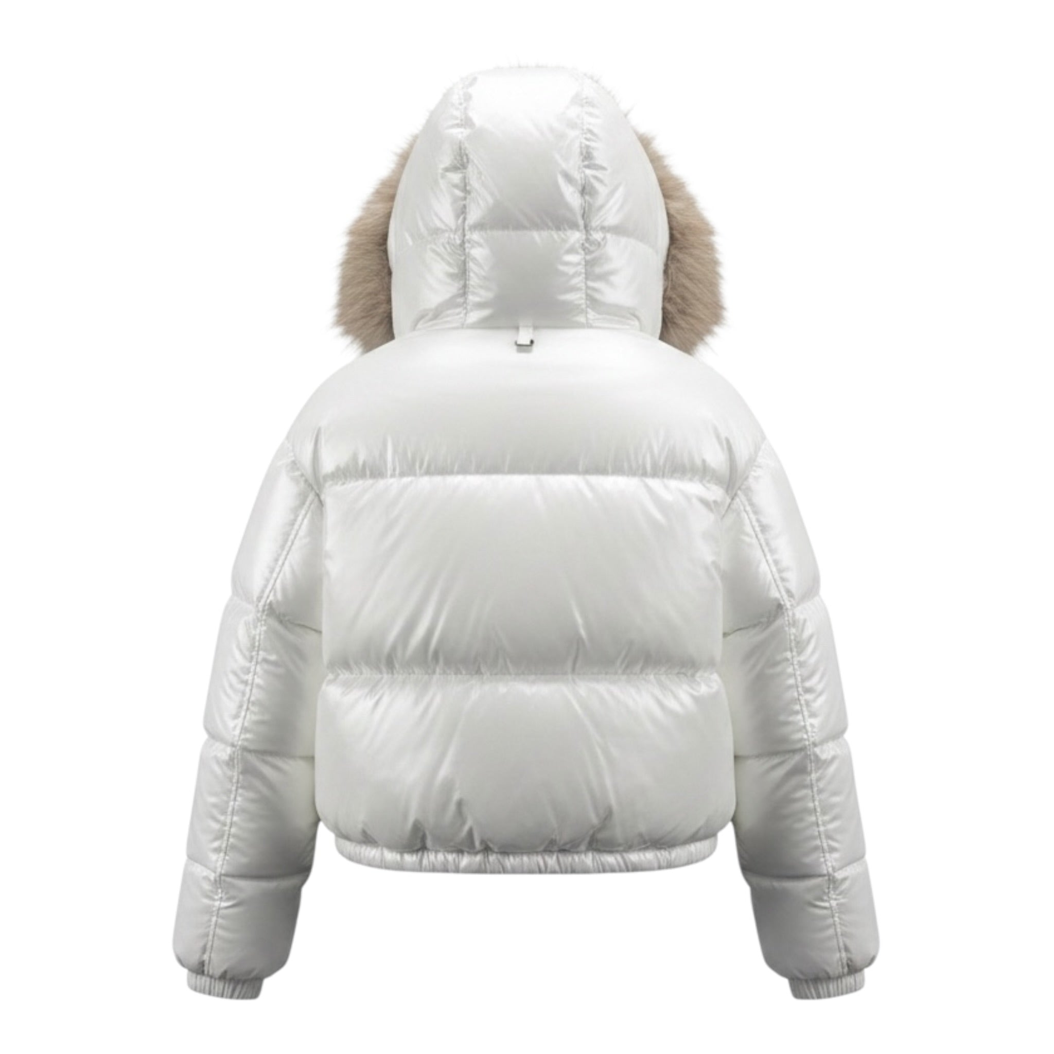 To Be Too Giubbino tinta unita con Zip E Cappuccio Bianco per Bambina AI25T808W25 BIANCO TO be too 