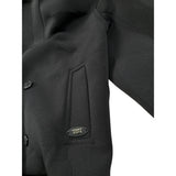 To Be Too Giubbino tinta unita con Zip E Cappuccio Nero per Bambina T717W25 NERO TO be too 