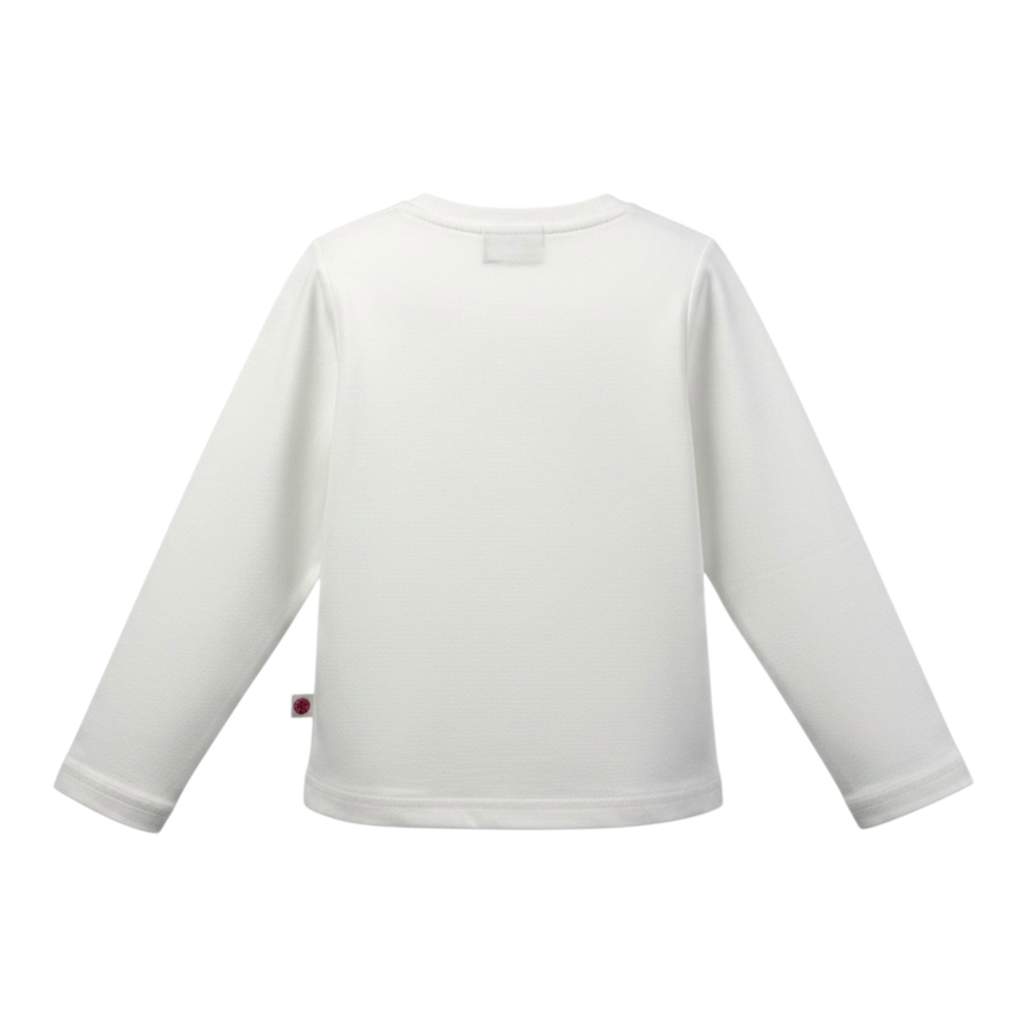 To Be Too Shirt tinta unita con Stampa Bianco per Bambina TB938W25 BIANCO TO be too 