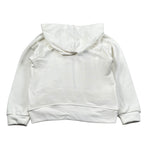 To Be Too Felpa tinta unita con Zip Cappuccio E Spille Bianco per Bambina TB939W25 BIANCO TO be too 