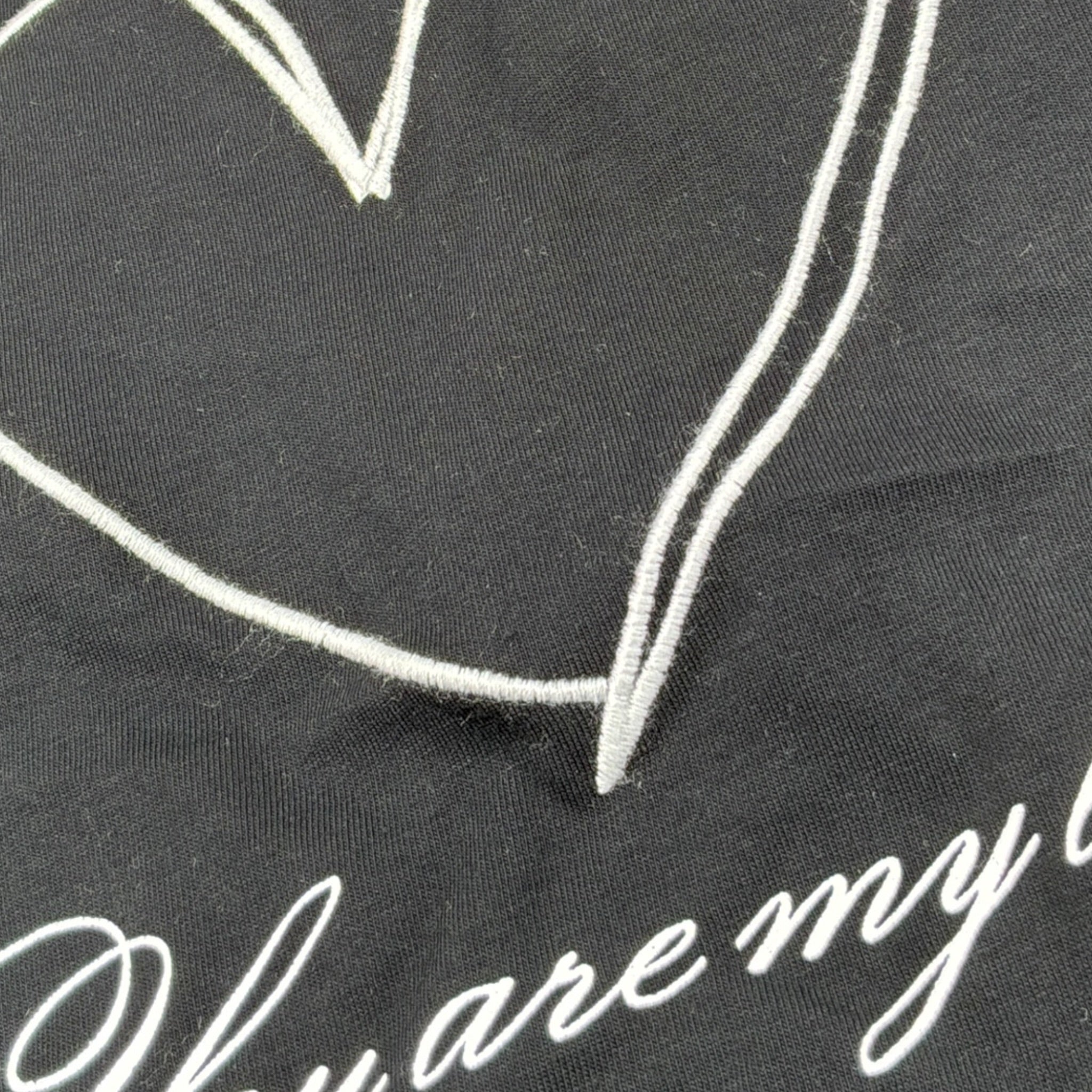 To Be Too Shirt tinta unita con Stampa Nero per Bambina TB981W25 NERO TO be too 